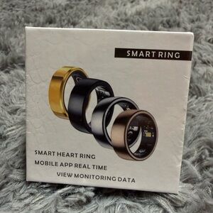 Smart Ring in Silver Size 8